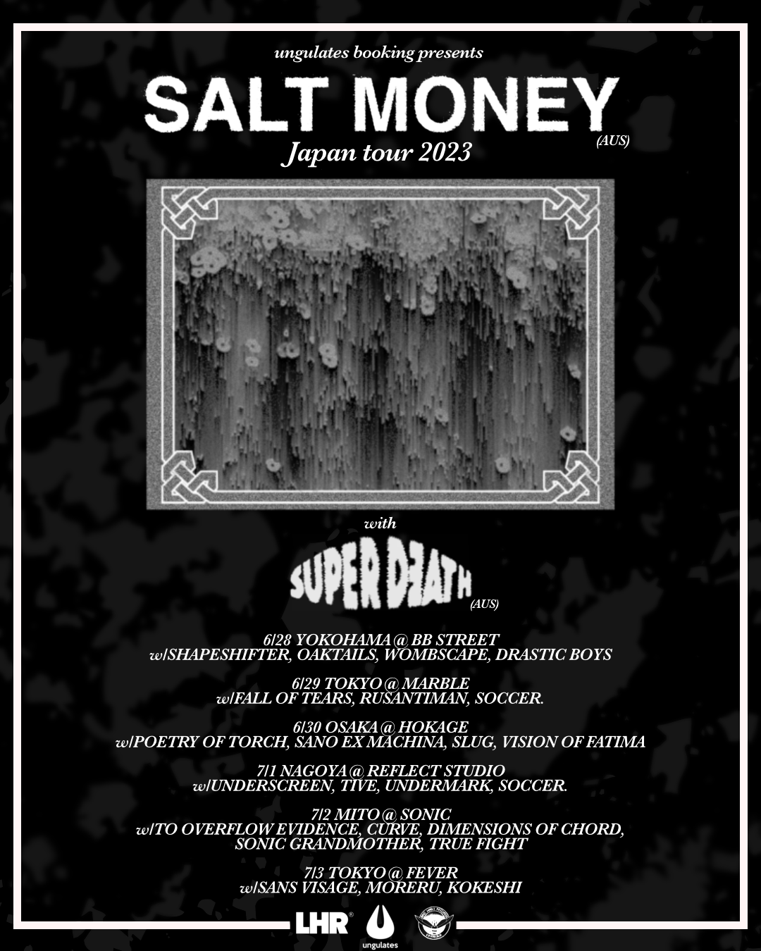 SALT MONEY / SUPER DEATH Japan Tour 2023